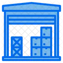 Logistics Package Box Storehouse Icon