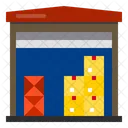 Logistics Package Box Storehouse Icon
