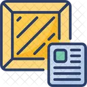 Logistics Waybill Delivery Receipt Icon