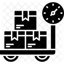 Logistics Weight Scale  Icon