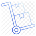 Logistiklieferung Paket Lieferung Symbol