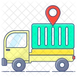 Logistik Lieferung  Symbol