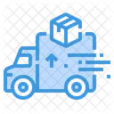 Logistiklieferung  Symbol