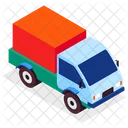 Logistik LKW Lastwagen Lieferwagen Icon