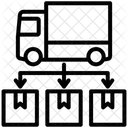 Logistiknetzwerk  Symbol