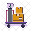 Logistikwaage  Symbol