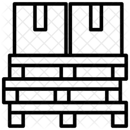 Logistikpalette  Symbol