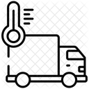 Logistique de la chaîne du froid  Icône