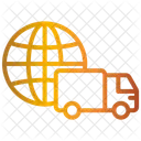 Logistique Mondiale Icône