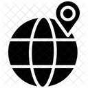 Logistique Mondiale Localisation Mondiale Localisation Geographique Icône