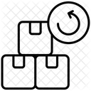 Logistique inversée  Icône