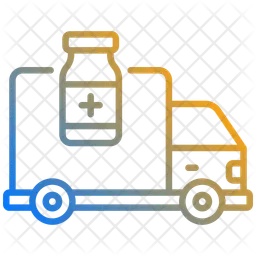 Livraison logistique  Icône