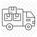 Livraison logistique  Icône