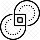 Logo Embleme Marque Deposee Icône