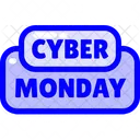 Logo Cyber Monday Discount Icon