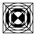 Grille De Logos Icône