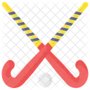 Logotipo De Hockey Palo De Hockey Hockey Icono