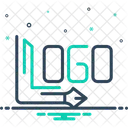 Logo Pen Text Icon