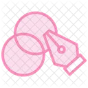 Logo Duotone Line Icon Icon