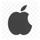 Apple Logo Reseaux Sociaux Icône