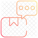 Logostischer Chat Icon