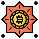 Logotipo do Bitcoin  Ícone