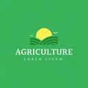 Marca Registrada Da Agricultura Insignia Da Agricultura Logotipo Da Agricultura Ícone
