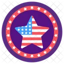 Simbolo Do Dia Do Patriota Dia Do Patriota Logotipo Da Estrela Patriota Ícone