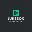Etiqueta Jukebox Etiqueta Jukebox Logotipo Jukebox Ícone