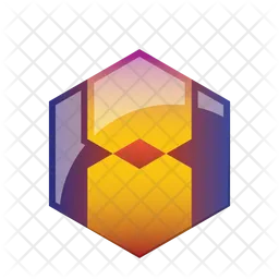 Logotipo hexagonal Logo Icono