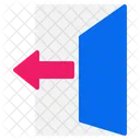Exit Out Arrow Icon