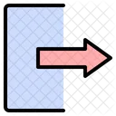 Logout Exit Right Icon