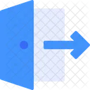 Logout Door Enter Icon