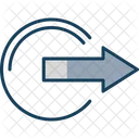 Logout Circle R Icon