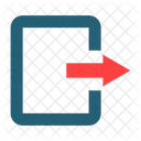 Exit Out Arrow Icon