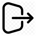 Logout Exit Arrow Icon
