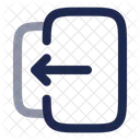 Logout Exit Out Icon