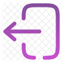 Logout Exit Out Icon
