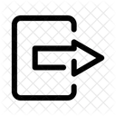 Logout Exit Out Icon