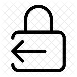 Logout Security  Icon