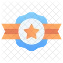 Logro Insignia Estrella Icono