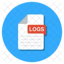 Logs File Logs Folder Logs Document Icon