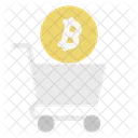 Bitcoin Troca Criptomoeda Ícone