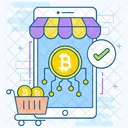 Loja De Bitcoin Compra On Line Compras On Line Ícone