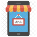 Loja De Compras Compras On Line M Commerce Ícone