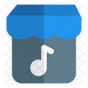 Loja de música  Ícone