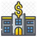 Loja De Penhores Dolar Construcao Ícone