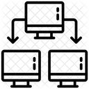 Lokales Netzwerk LAN Computernetzwerk Symbol