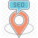 Lokales SEO Lokal Lokales SEO Symbol