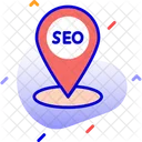 Lokales SEO Standort SEO Symbol